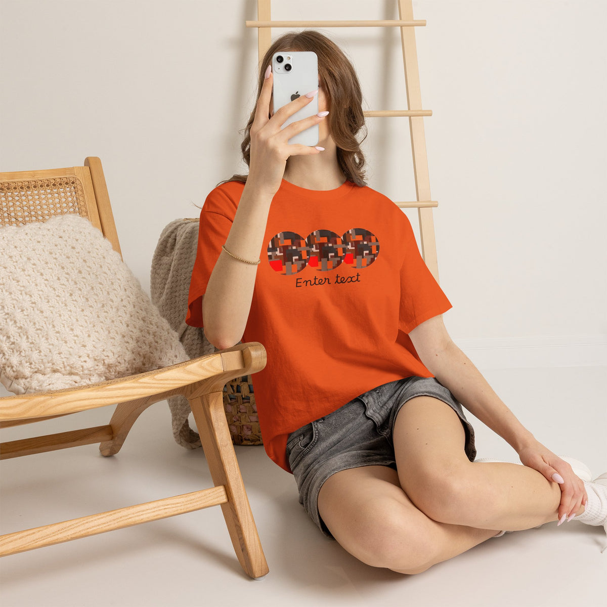 Circle Story — Geometric Graphic T-Shirt