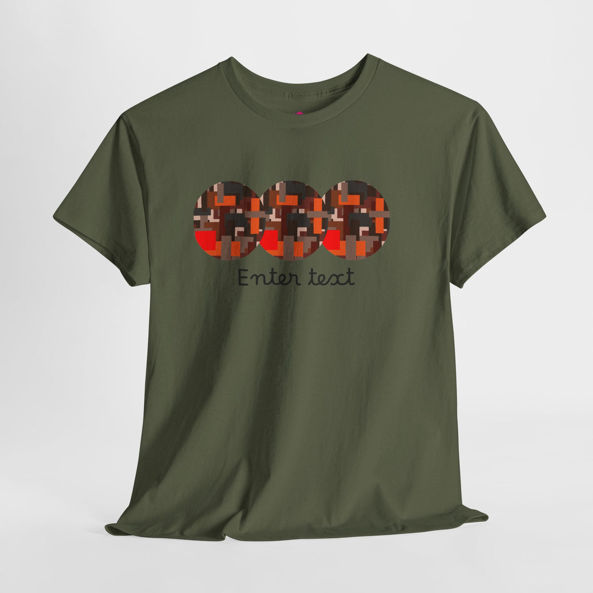 Circle Story — Geometric Graphic T-Shirt