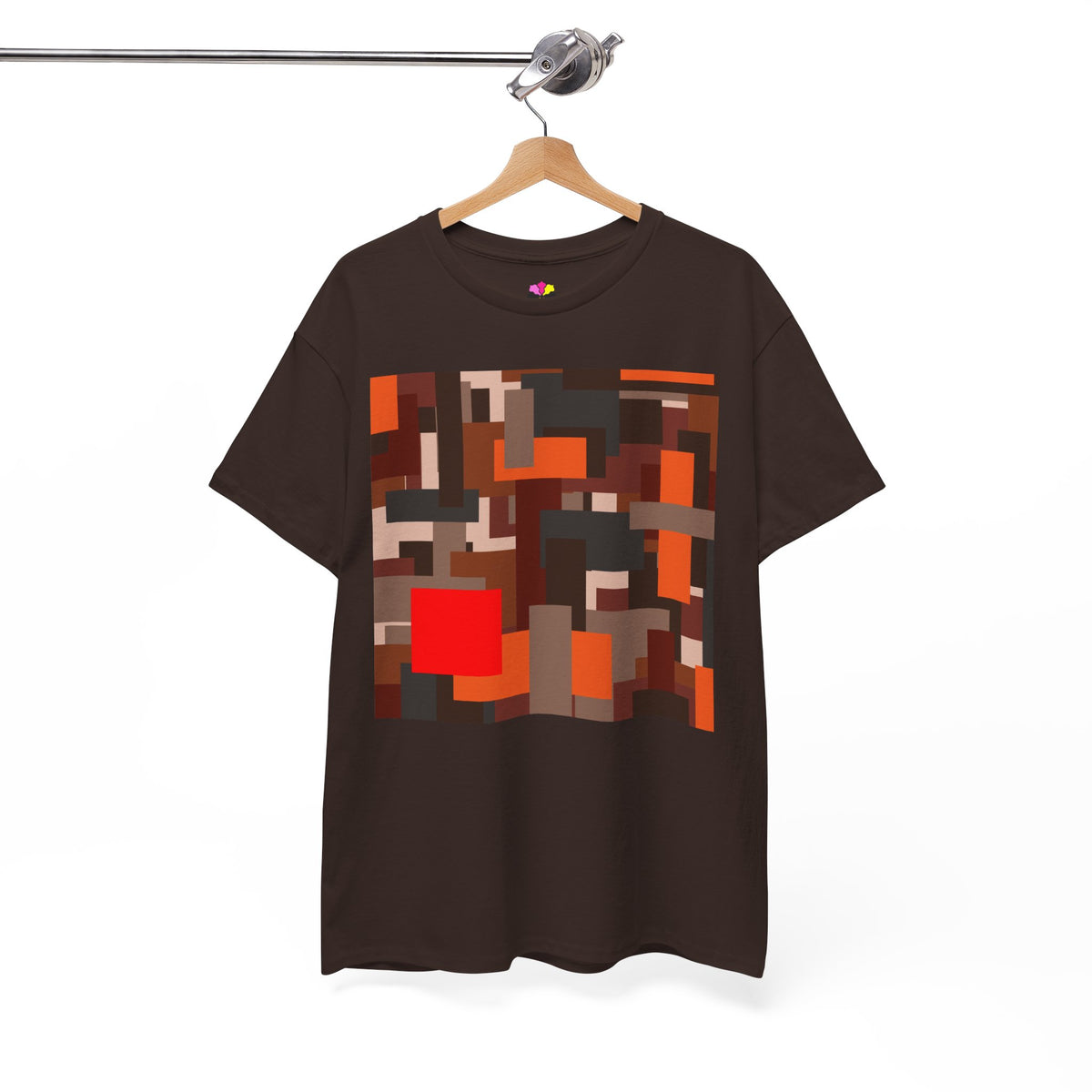 Scarlet Structure — Unisex Heavy Cotton T-Shirt