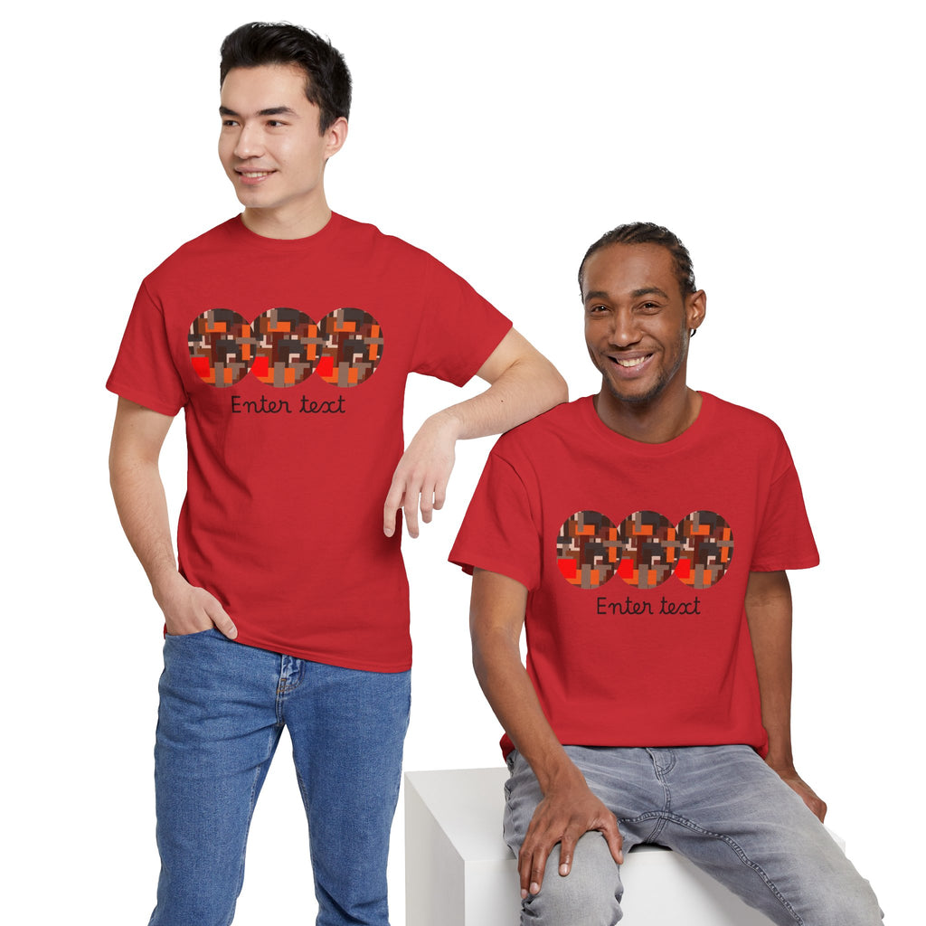 Circle Story — Geometric Graphic T-Shirt