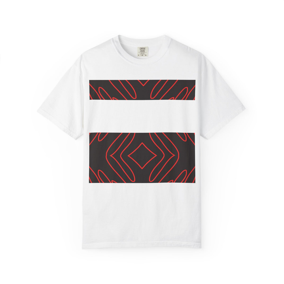 Crimson Current — Scarlet Shadow Garment-Dyed T-Shirt