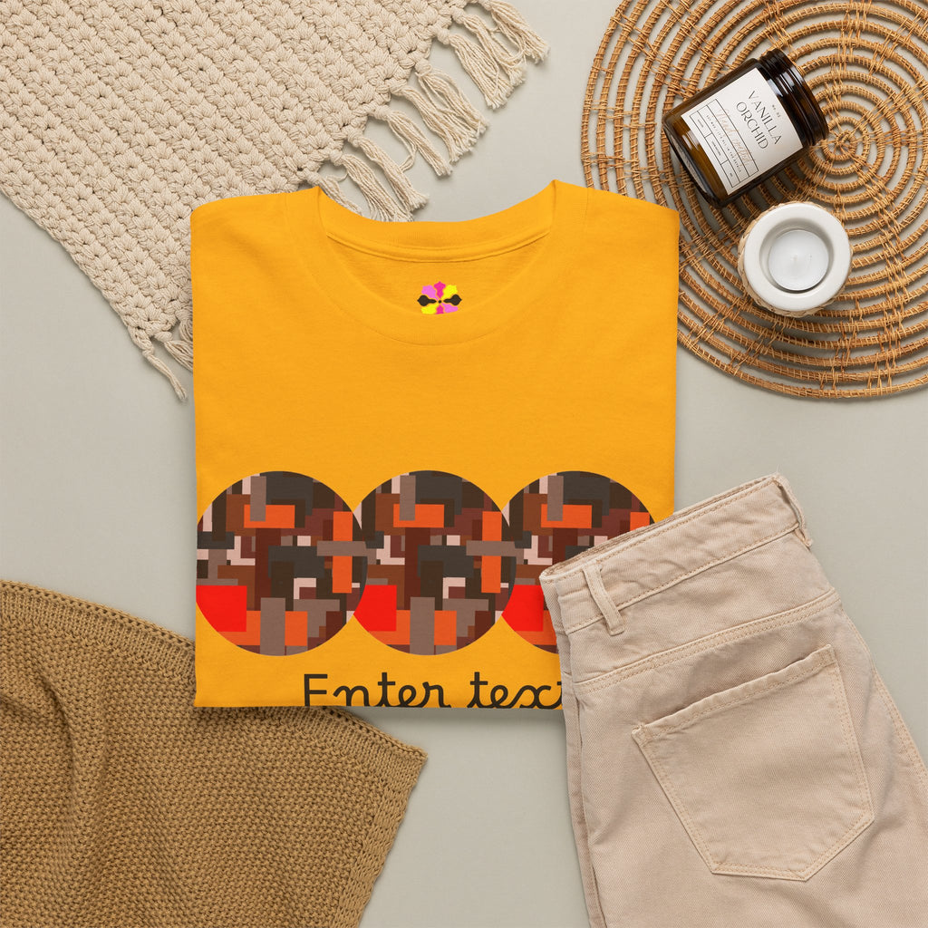 Circle Story — Geometric Graphic T-Shirt