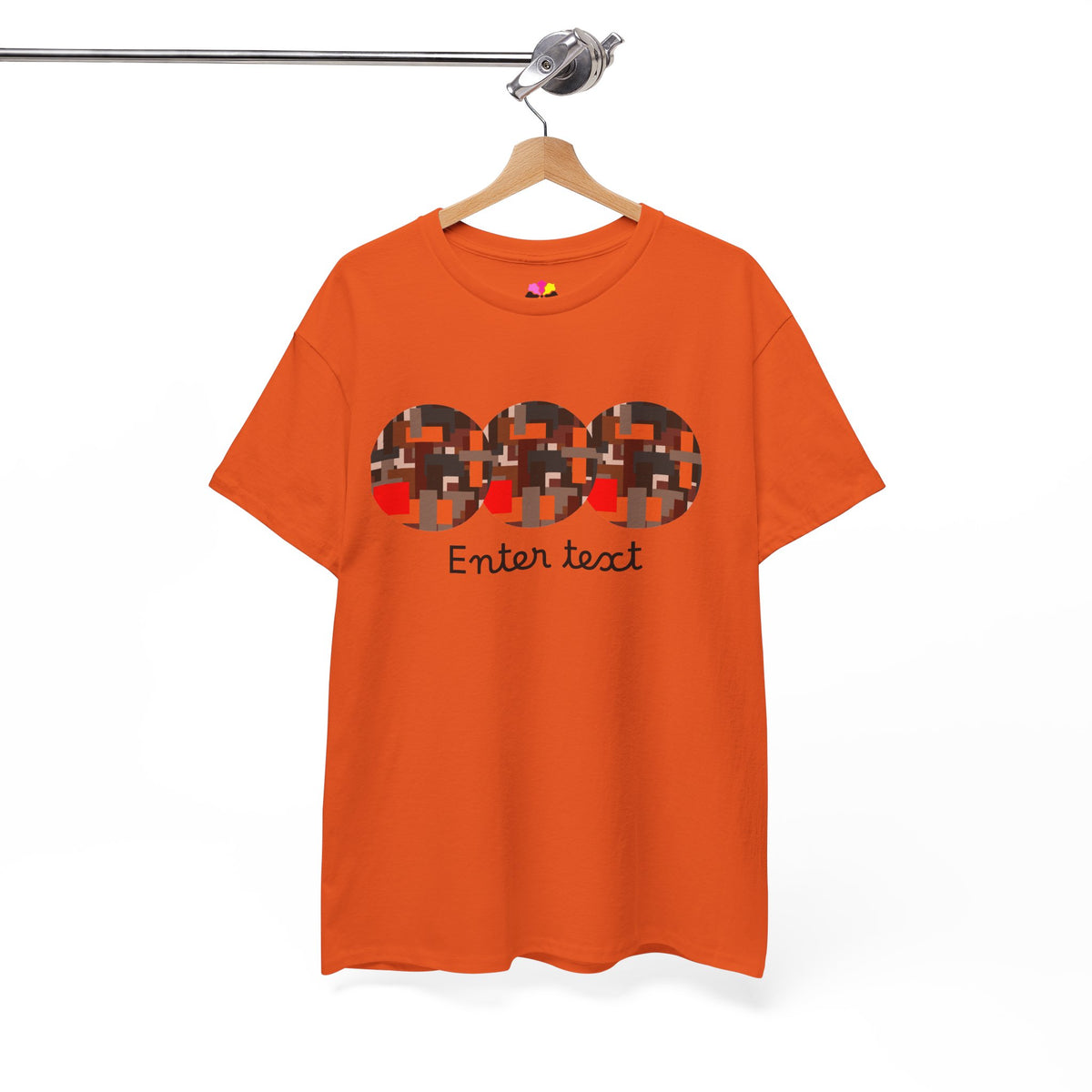 Circle Story — Geometric Graphic T-Shirt