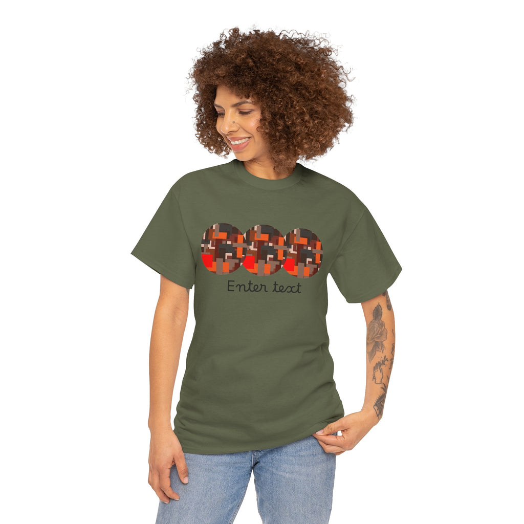 Circle Story — Geometric Graphic T-Shirt