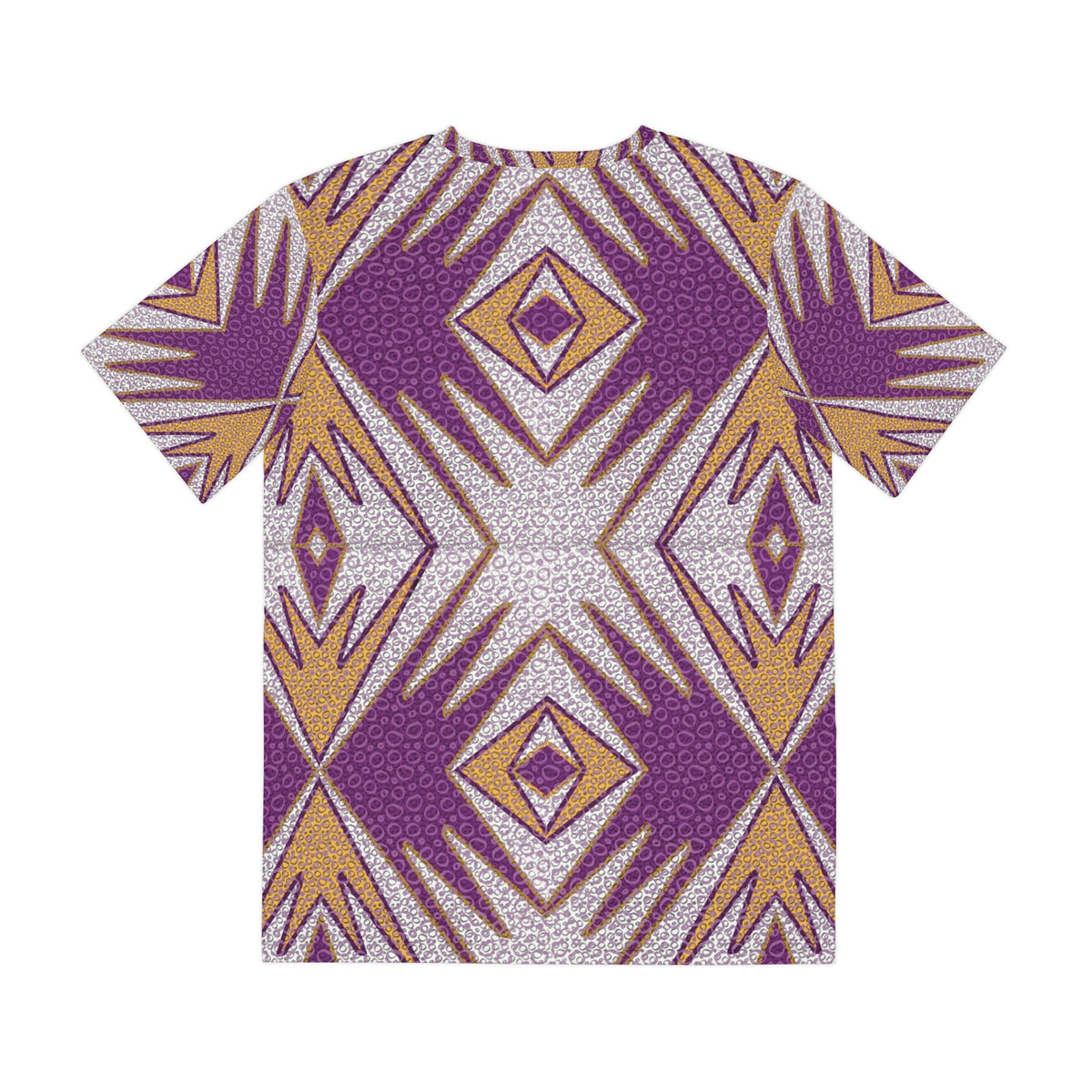 Geometric Purple Aztec All-Over Print Tee