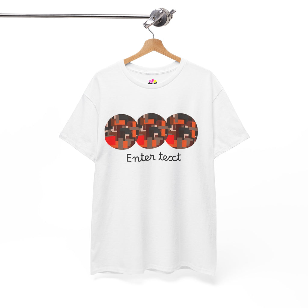 Circle Story — Geometric Graphic T-Shirt