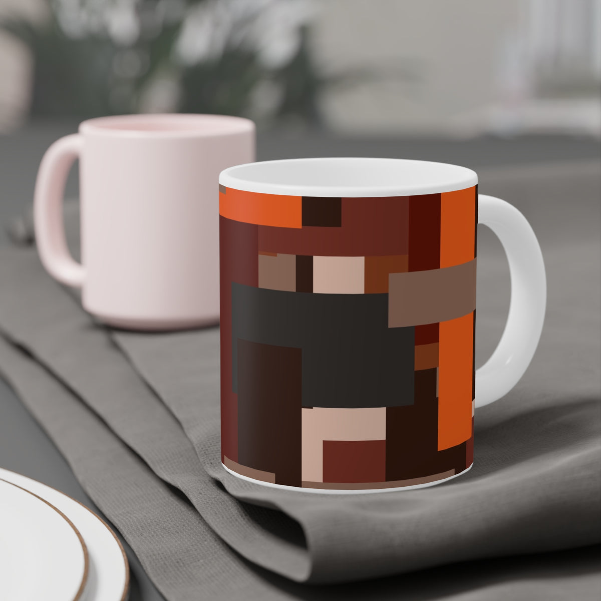 Scarlet Structure — Ceramic Mug (11oz, 15oz & 20oz)