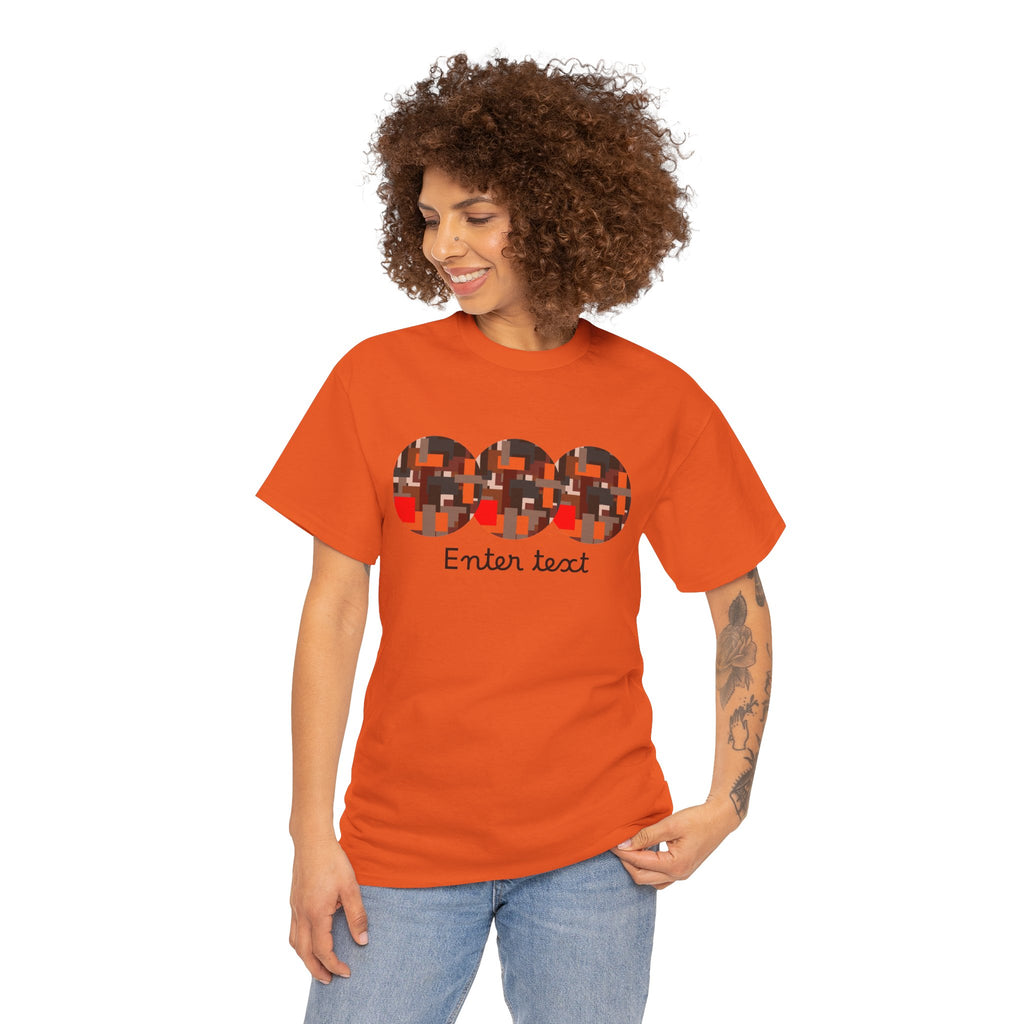 Circle Story — Geometric Graphic T-Shirt