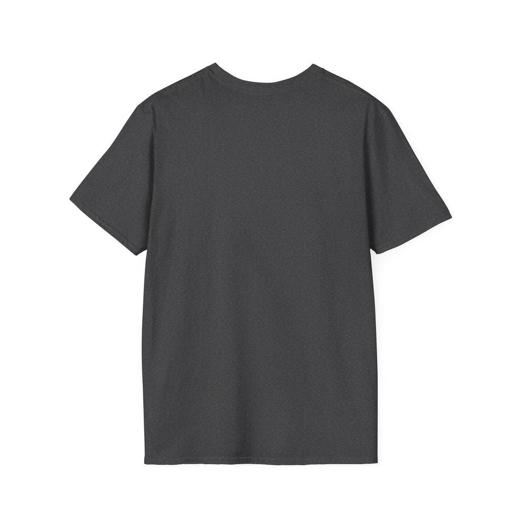 Geometric Line Art Tee — Pink Symmetry Graphic T-Shirt