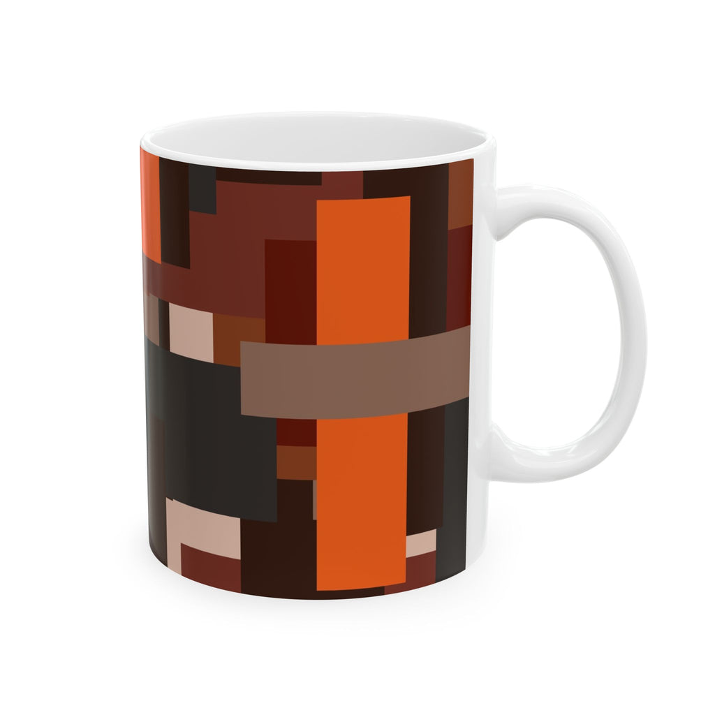 Scarlet Structure — Ceramic Mug (11oz & 15oz)