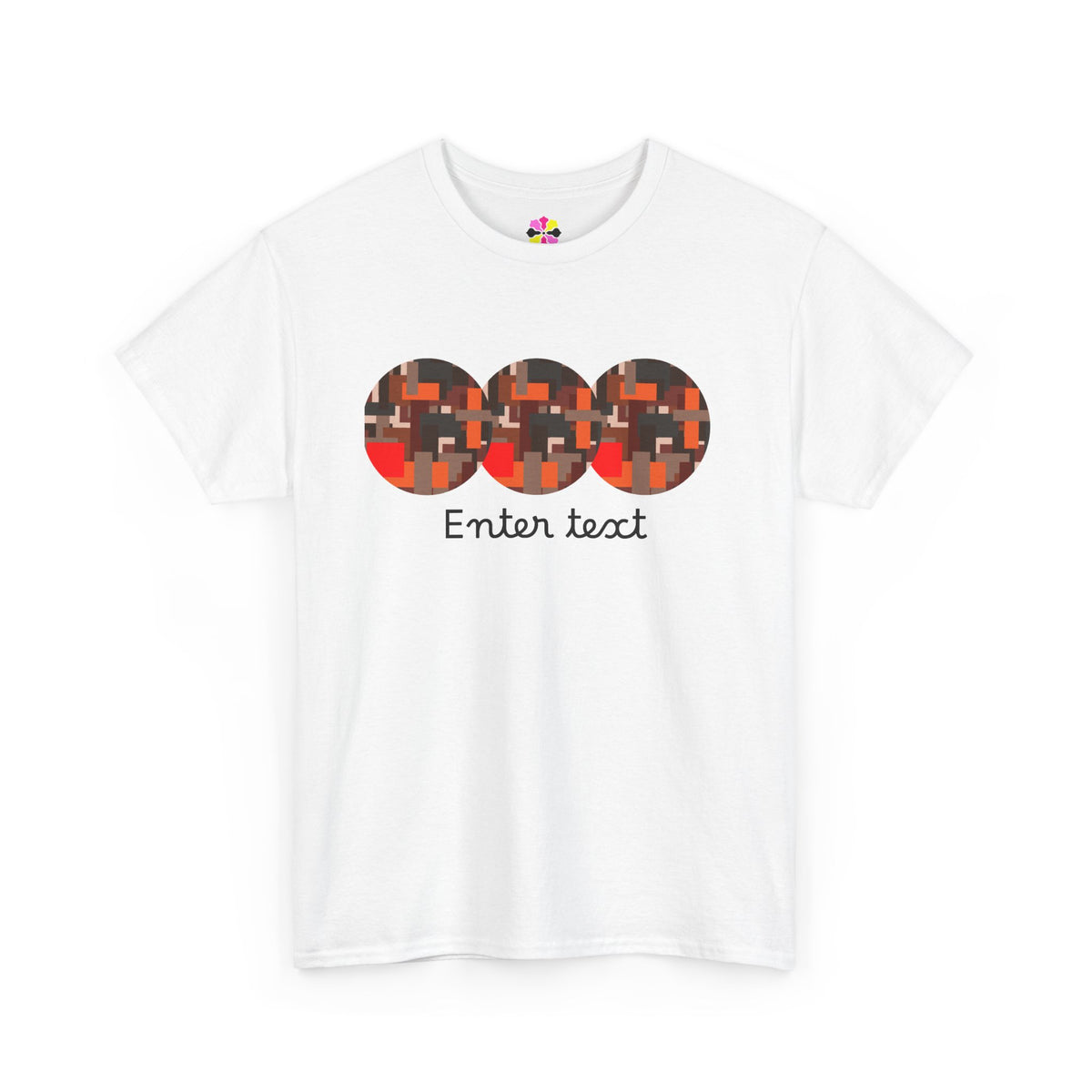 Circle Story — Geometric Graphic T-Shirt