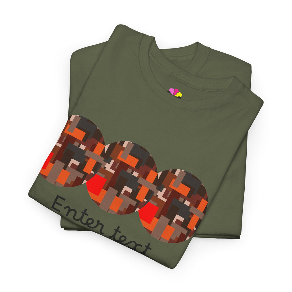 Circle Story — Geometric Graphic T-Shirt