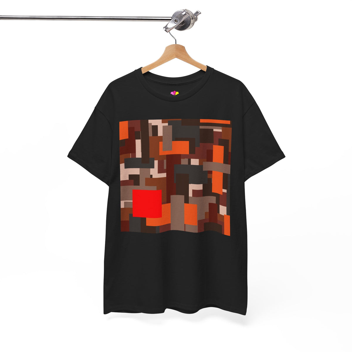 Scarlet Structure — Unisex Heavy Cotton T-Shirt