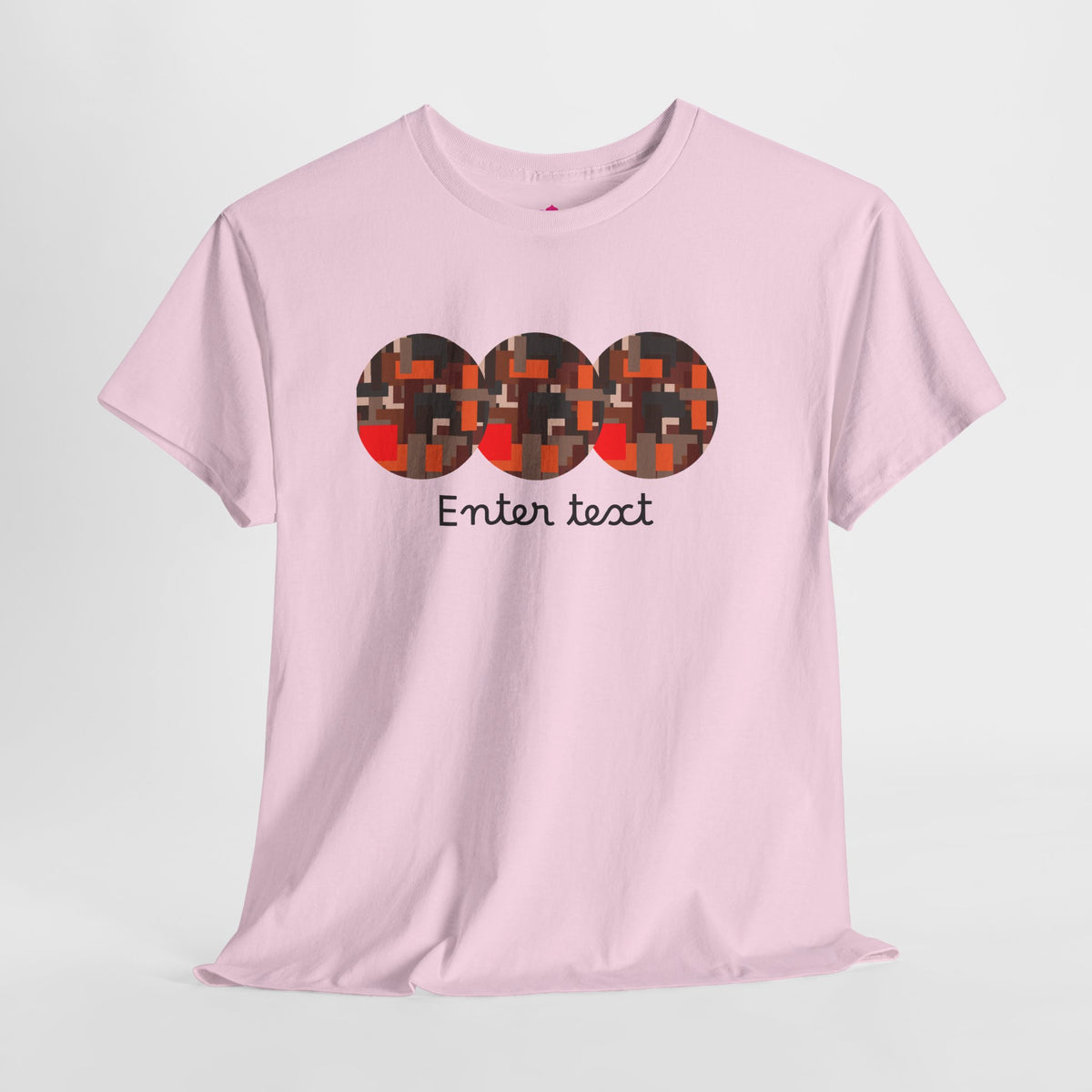 Circle Story — Geometric Graphic T-Shirt