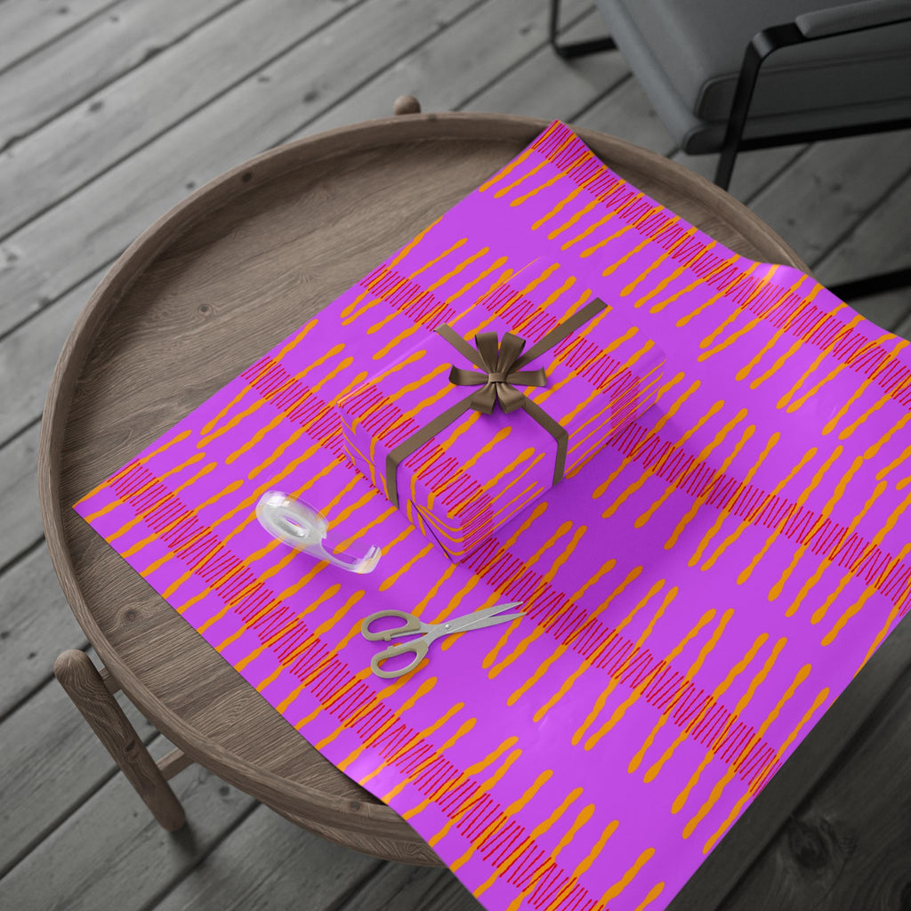 Ribbon Rhythm — Sunset Swing Wrapping Paper Roll