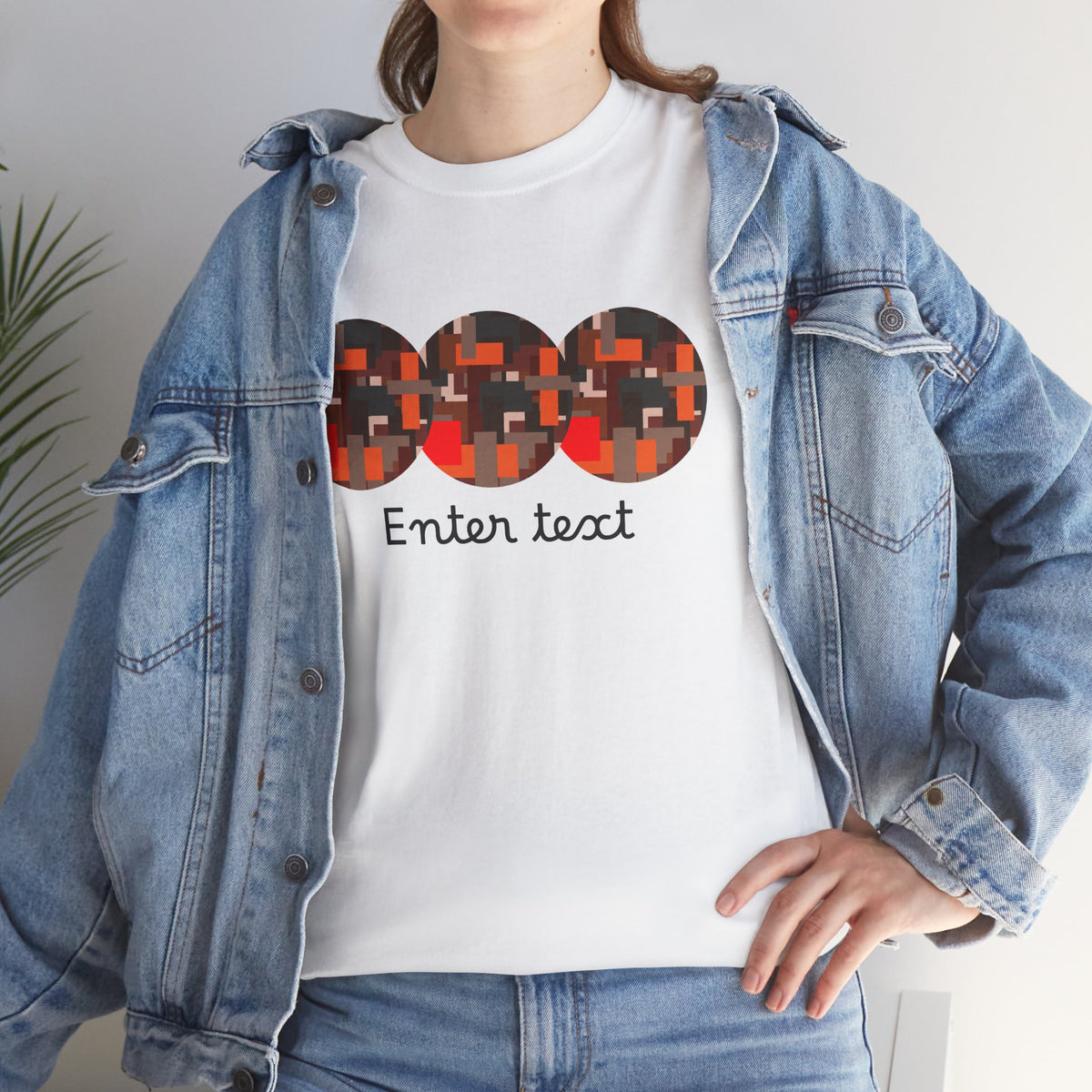 Circle Story — Geometric Graphic T-Shirt