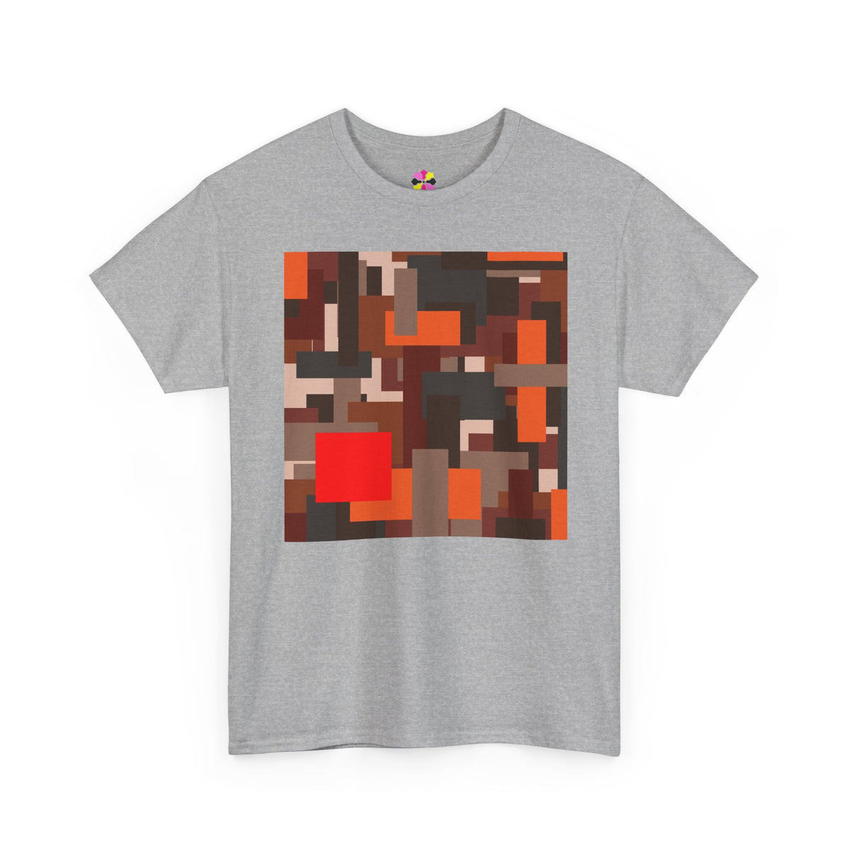 Scarlet Structure — Unisex Heavy Cotton T-Shirt