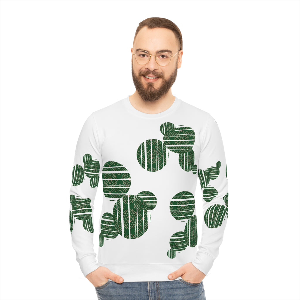 Clover Cadence — Meadow Muse All-Over Print Sweatshirt