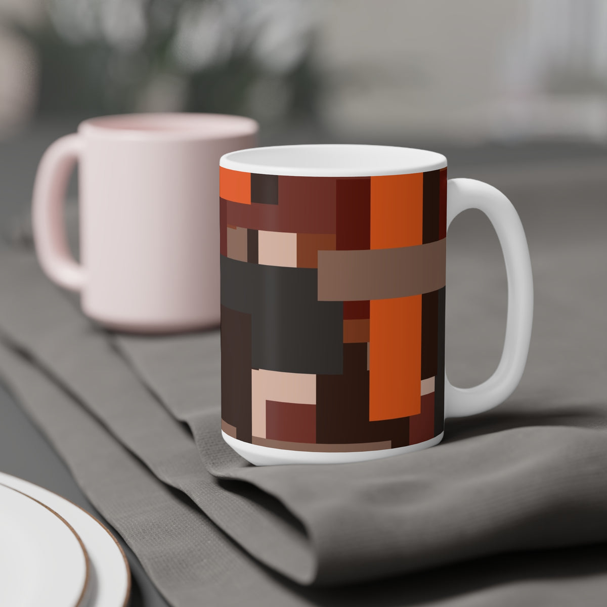 Scarlet Structure — Ceramic Mug (11oz, 15oz & 20oz)