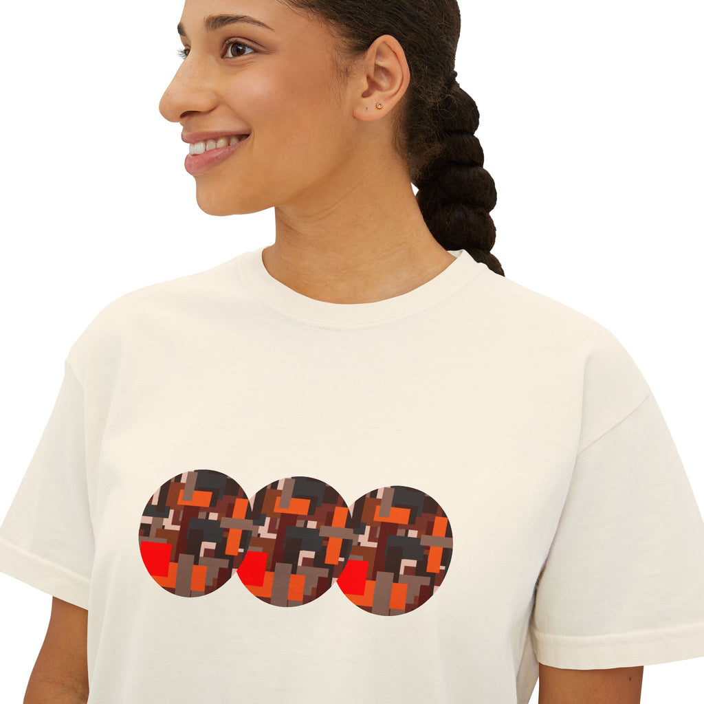 Circle Story — Women's Boxy T-Shirt