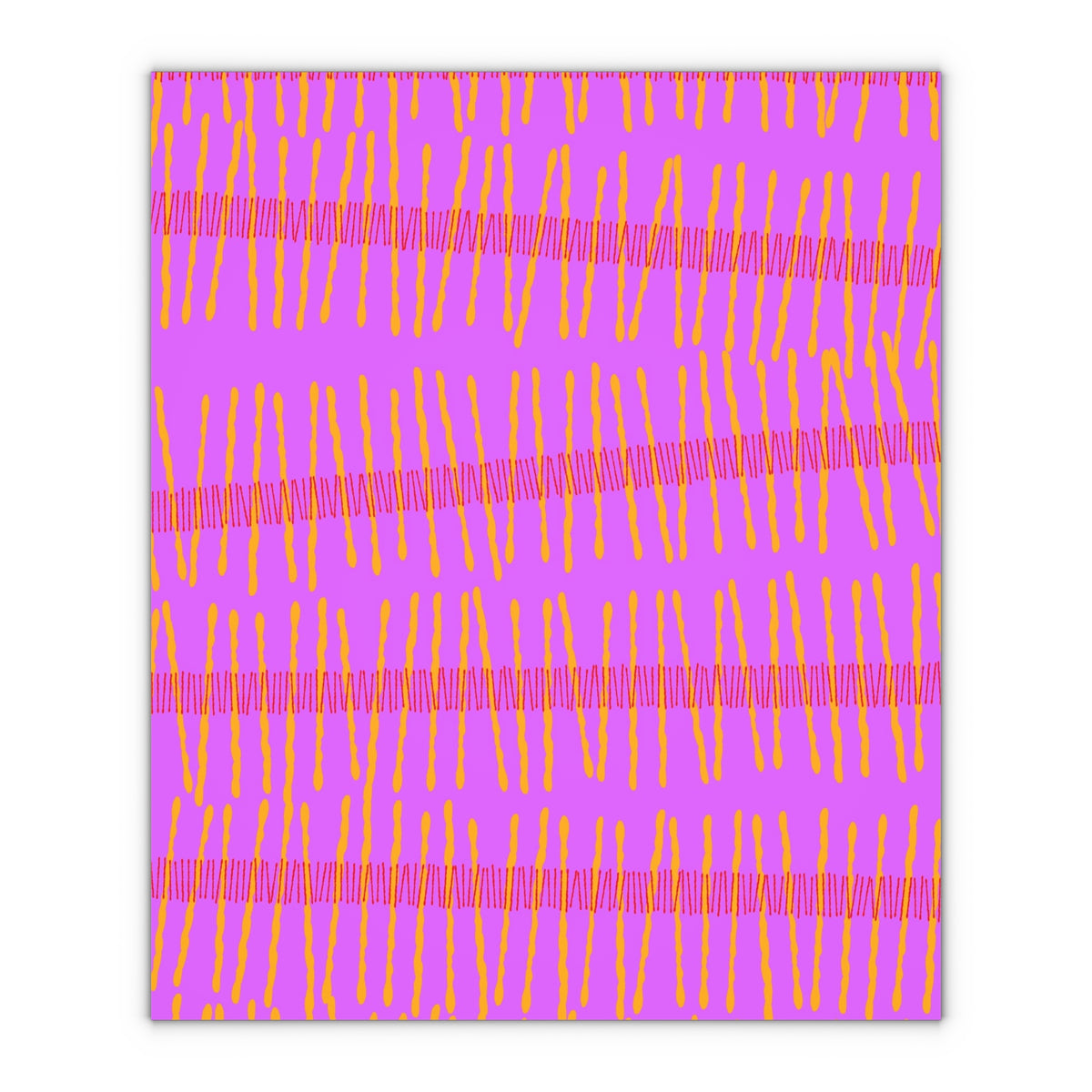 Ribbon Rhythm — Sunset Swing Gift Wrap Sheet