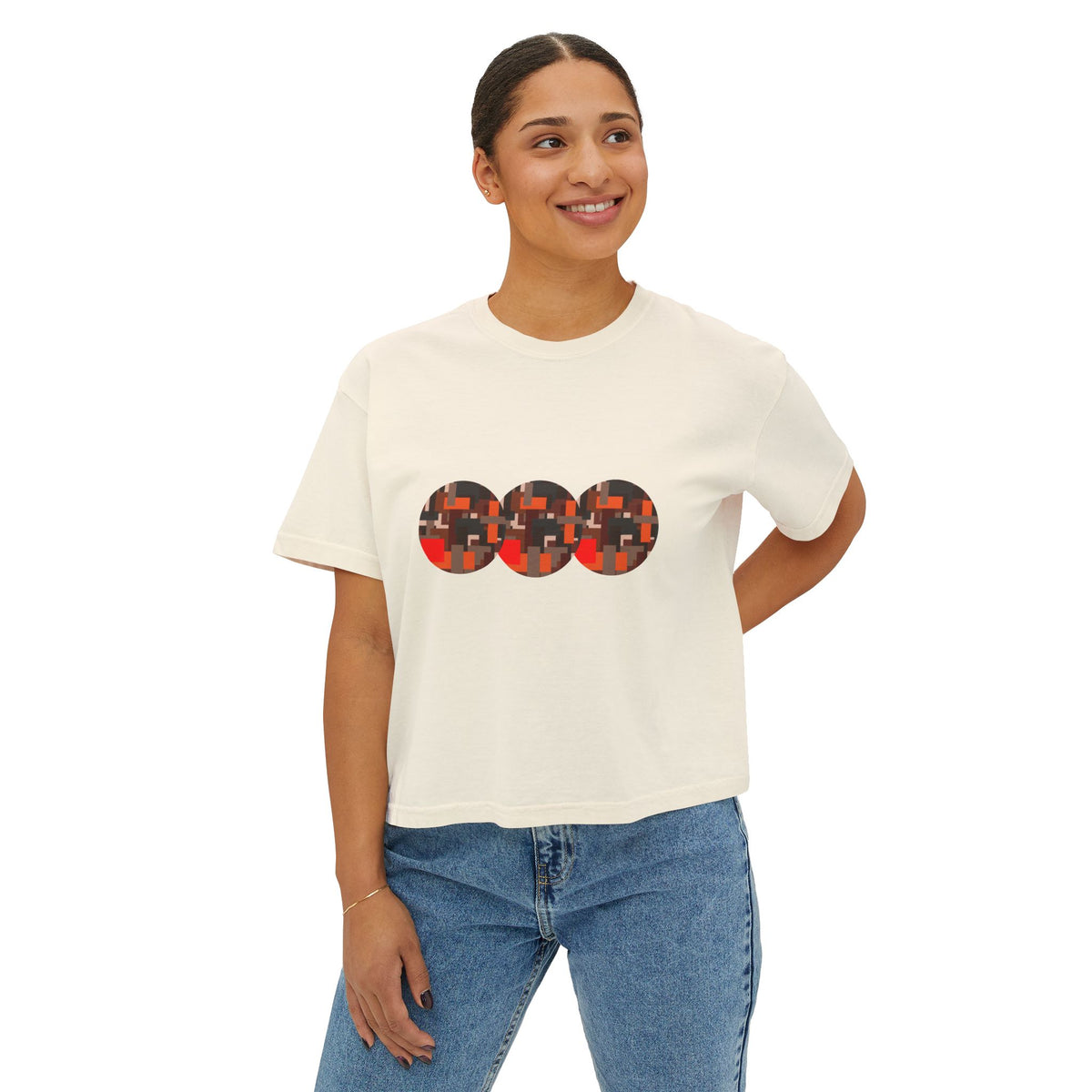 Circle Story — Women's Boxy T-Shirt