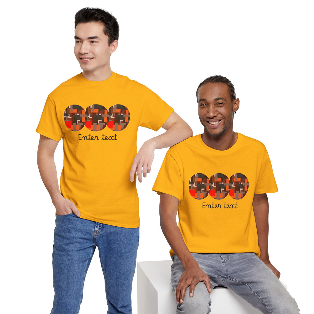 Circle Story — Geometric Graphic T-Shirt