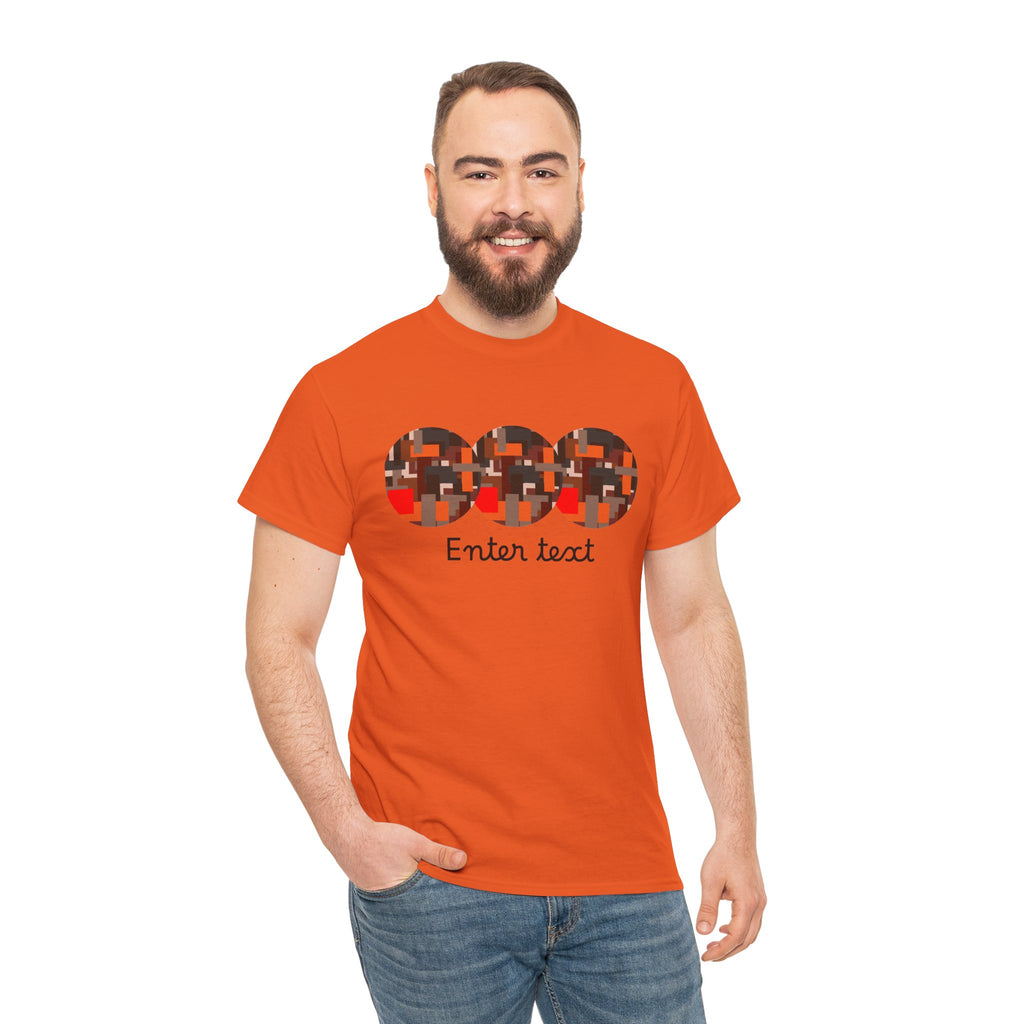 Circle Story — Geometric Graphic T-Shirt