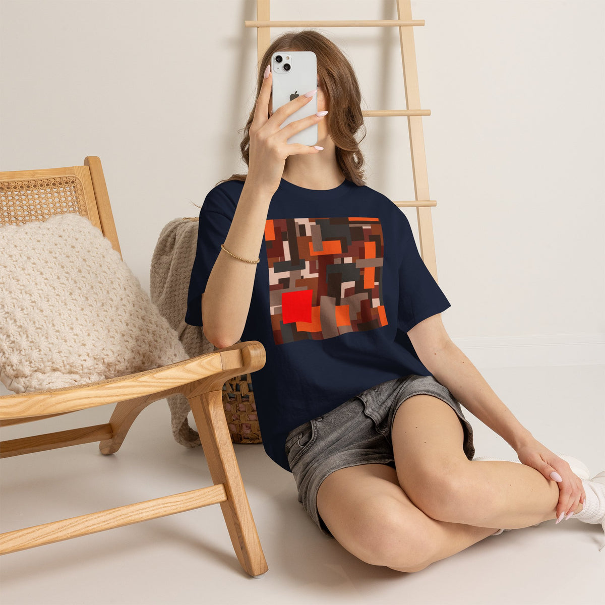 Scarlet Structure — Unisex Heavy Cotton T-Shirt