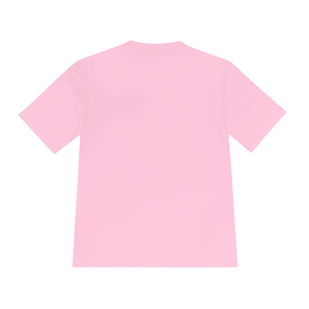 Scarlet Structure — Plum Pixel Graphic T-Shirt