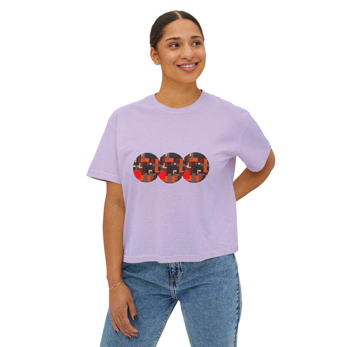 Circle Story — Women's Boxy T-Shirt