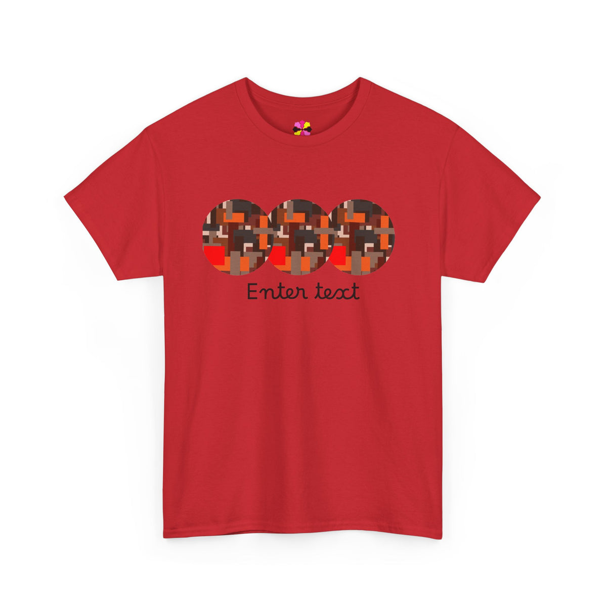 Circle Story — Geometric Graphic T-Shirt