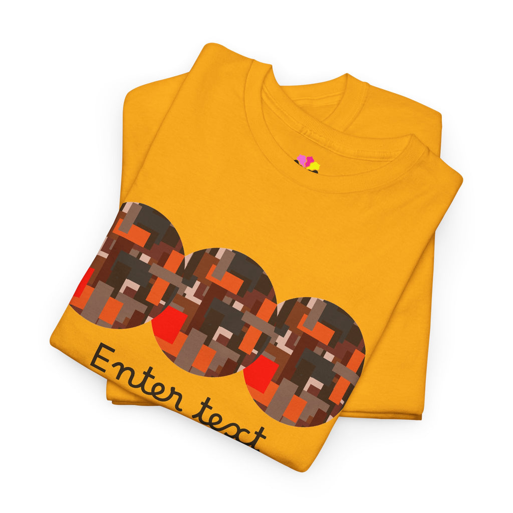 Circle Story — Geometric Graphic T-Shirt