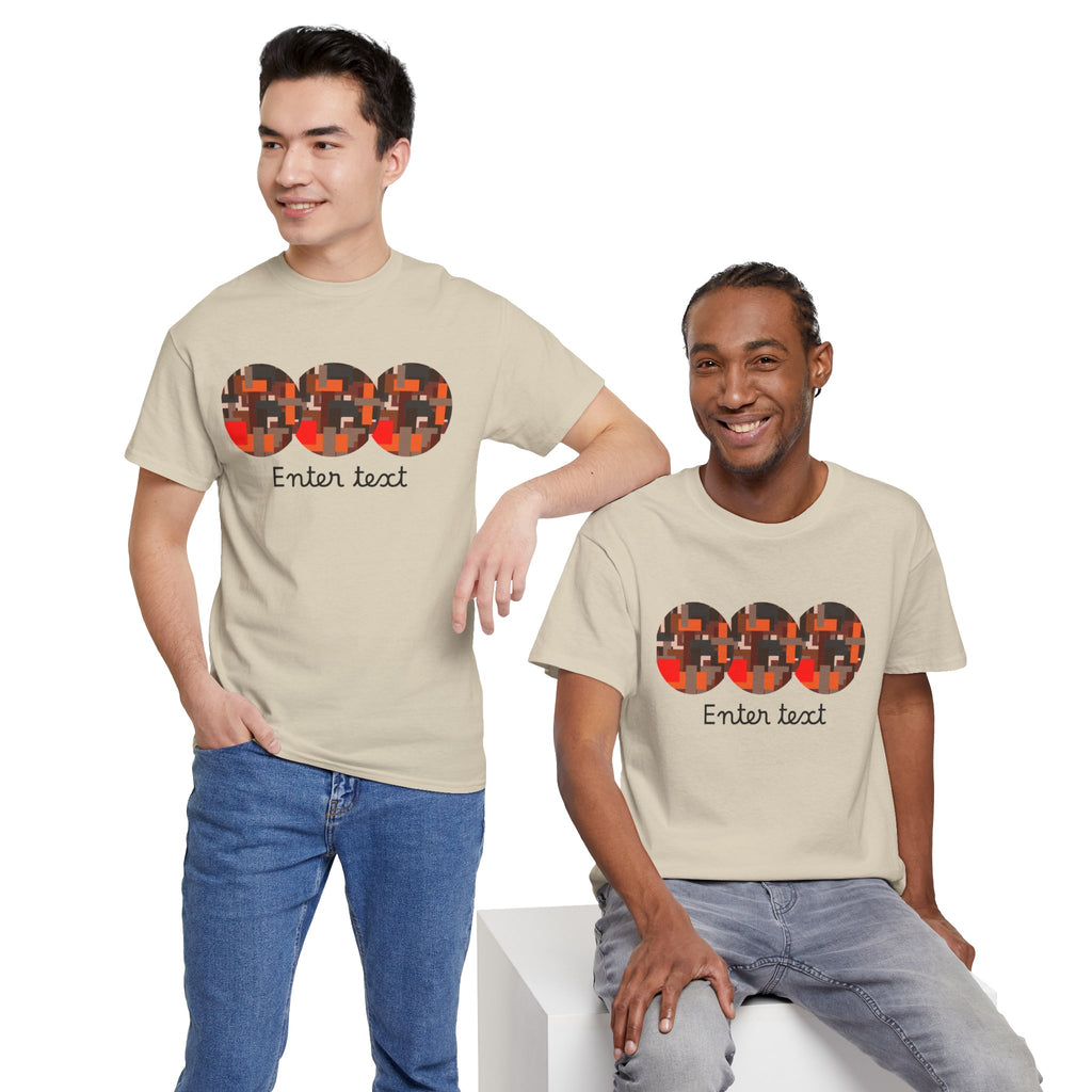 Circle Story — Geometric Graphic T-Shirt