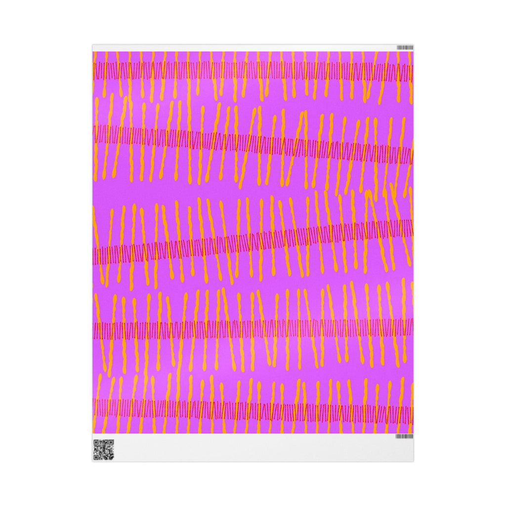 Ribbon Rhythm — Sunset Swing Wrapping Paper Roll