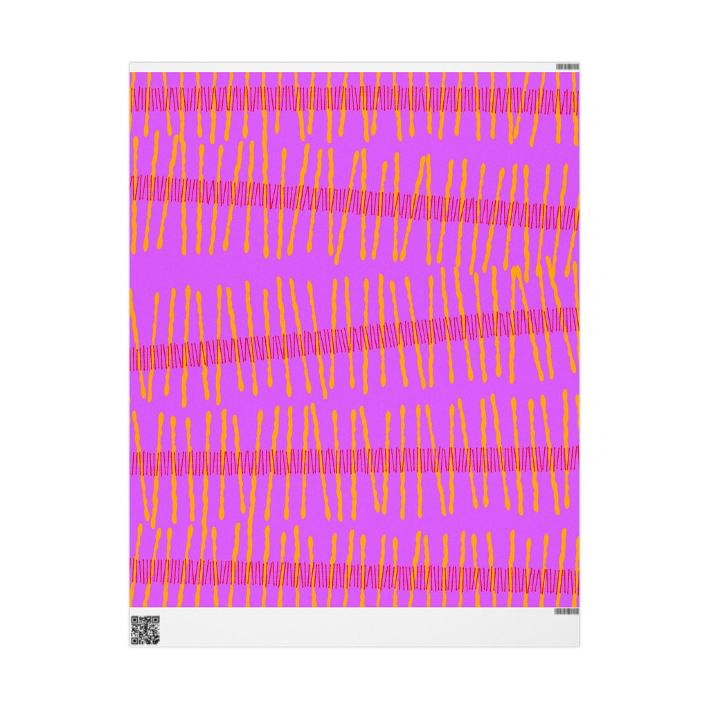 Ribbon Rhythm — Sunset Swing Wrapping Paper Roll