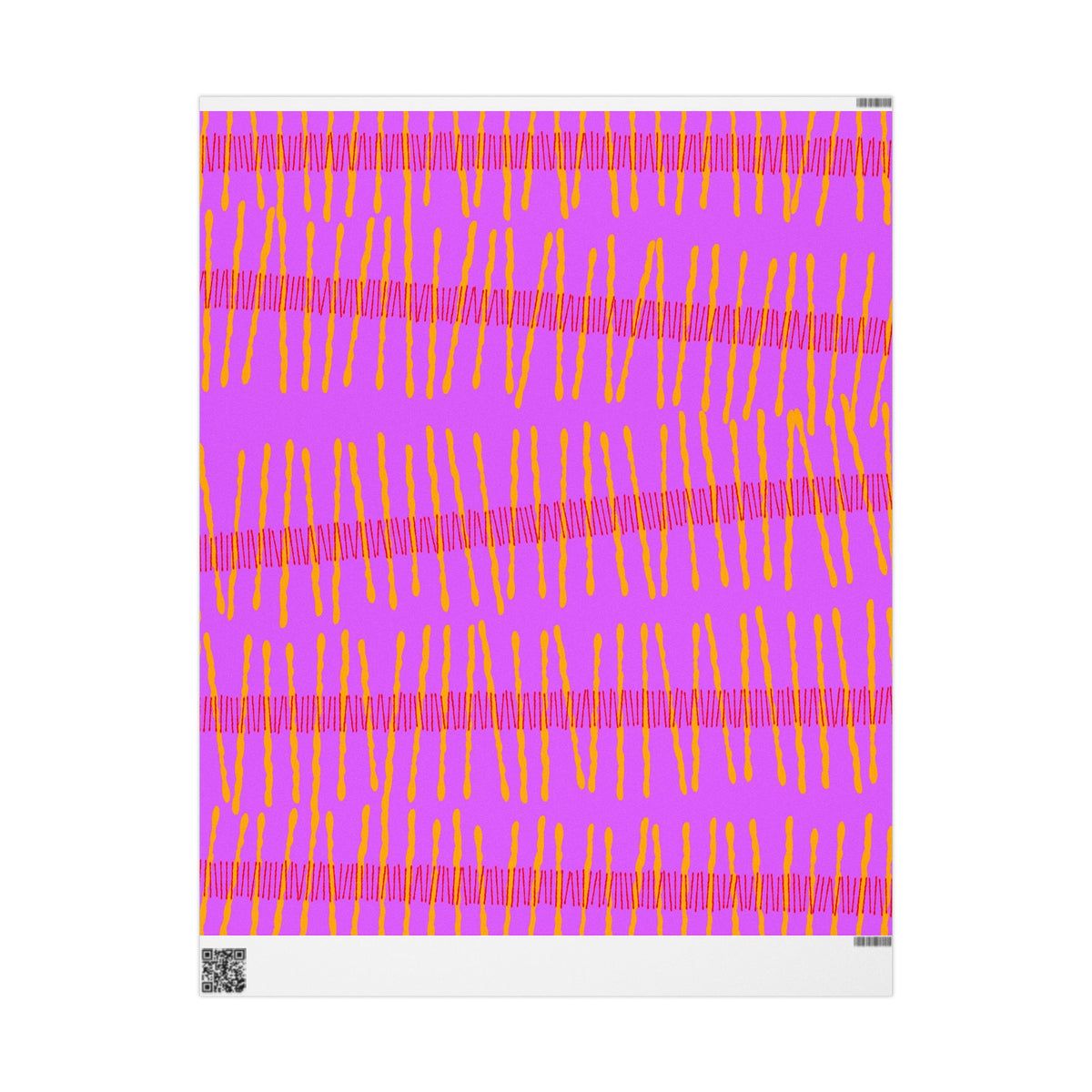 Ribbon Rhythm — Sunset Swing Wrapping Paper Roll
