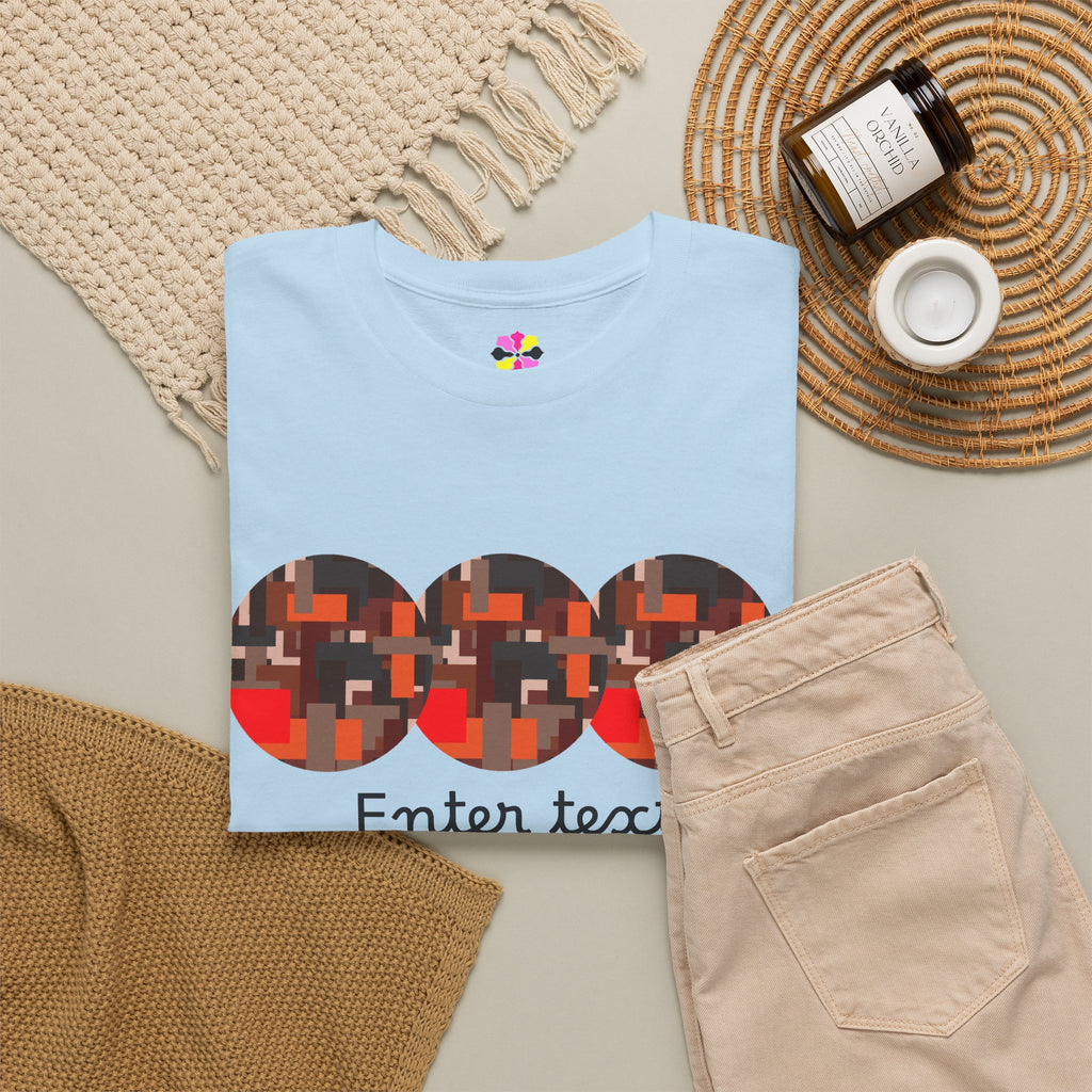 Circle Story — Geometric Graphic T-Shirt