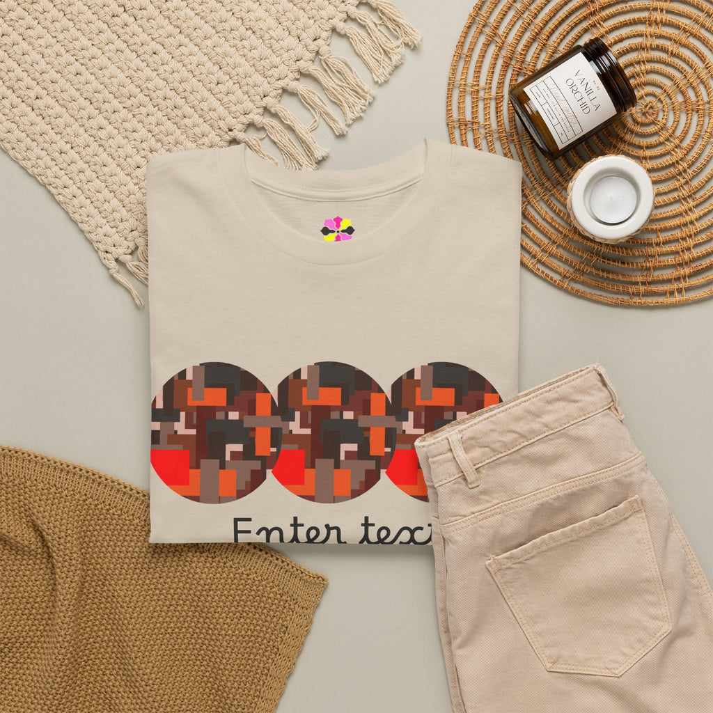 Circle Story — Geometric Graphic T-Shirt