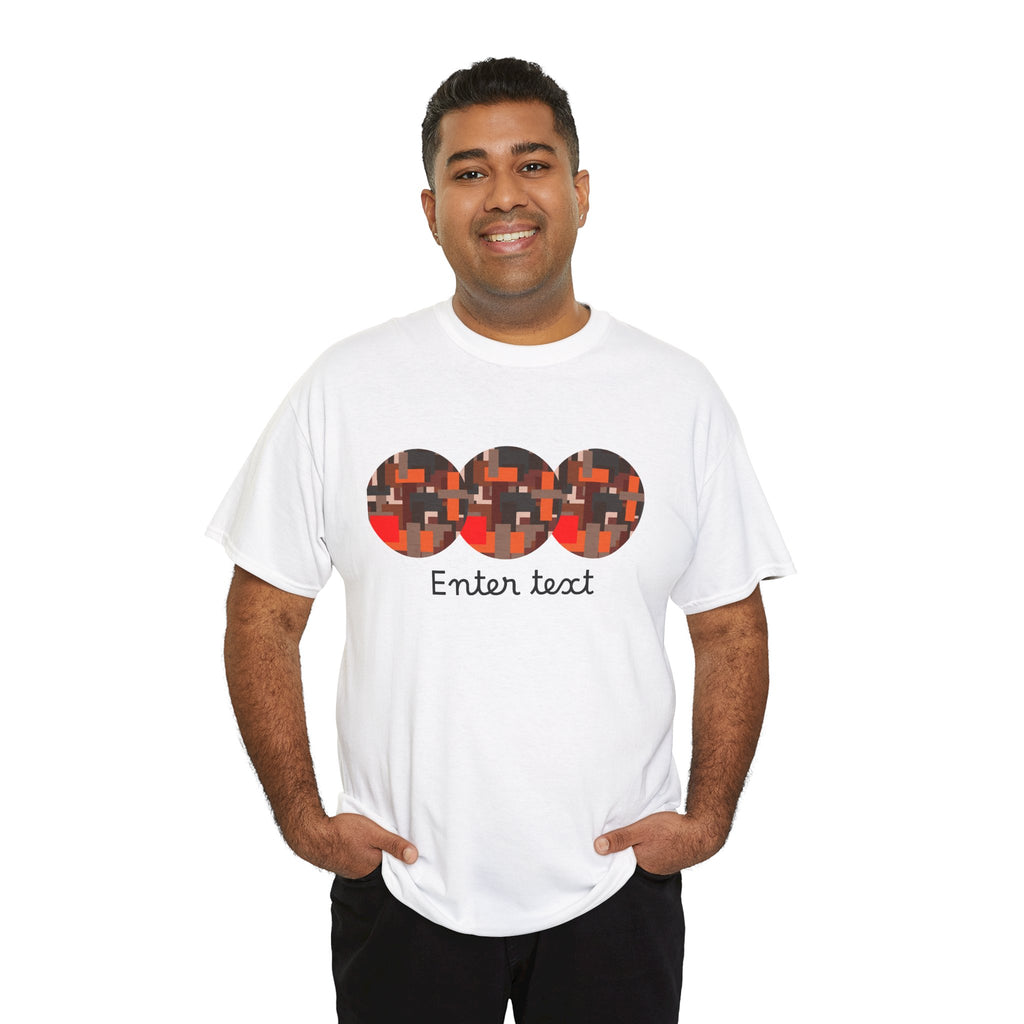 Circle Story — Geometric Graphic T-Shirt