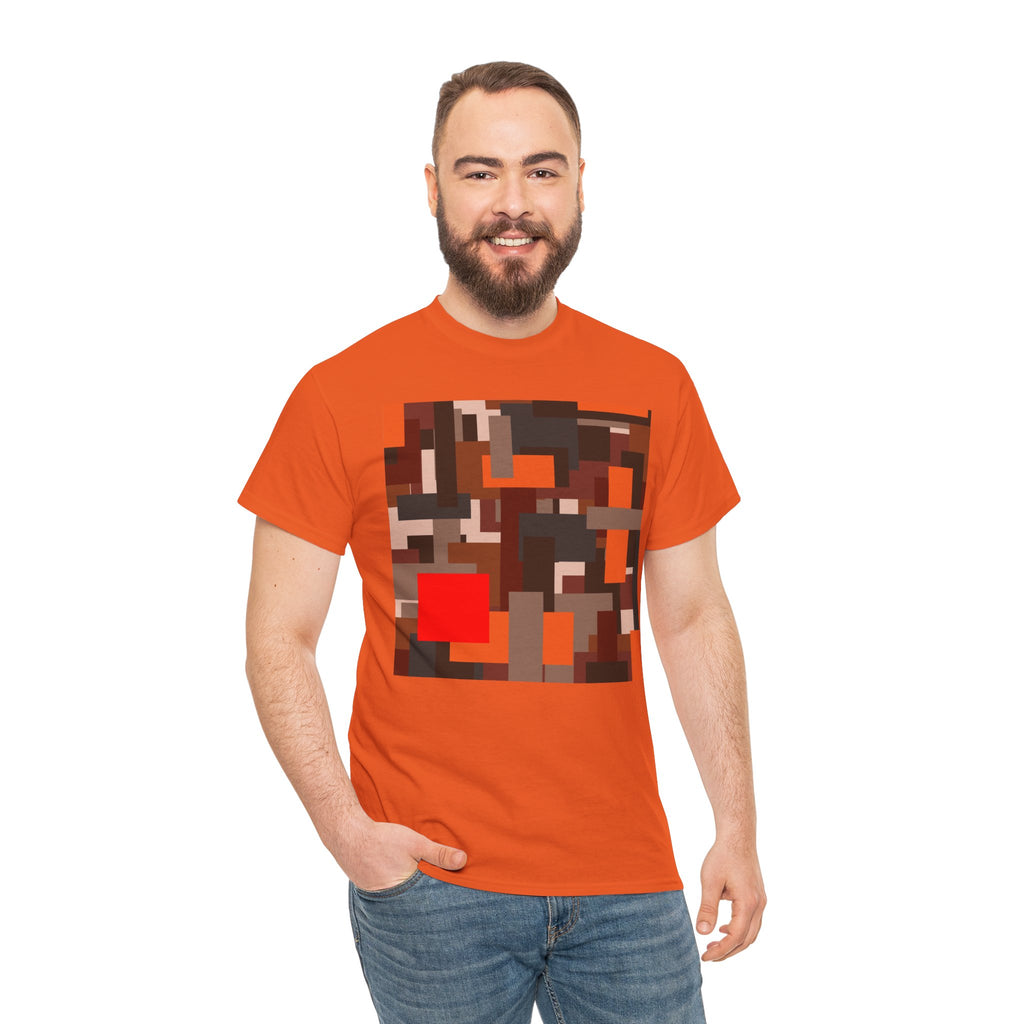 Scarlet Structure — Unisex Heavy Cotton T-Shirt