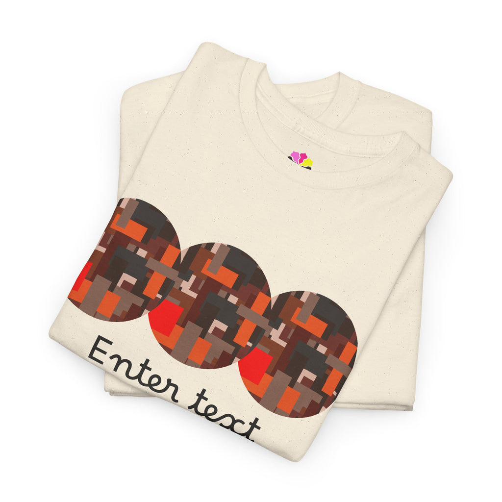 Circle Story — Geometric Graphic T-Shirt