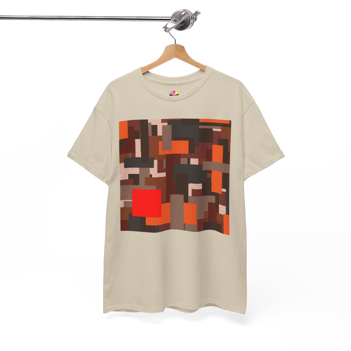 Scarlet Structure — Unisex Heavy Cotton T-Shirt