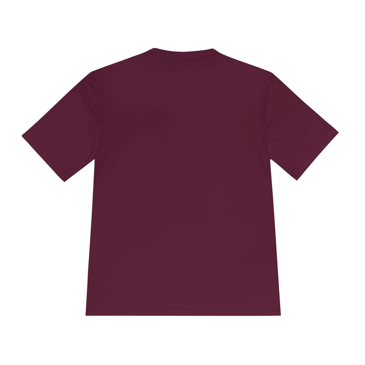 Scarlet Structure — Plum Pixel Graphic T-Shirt