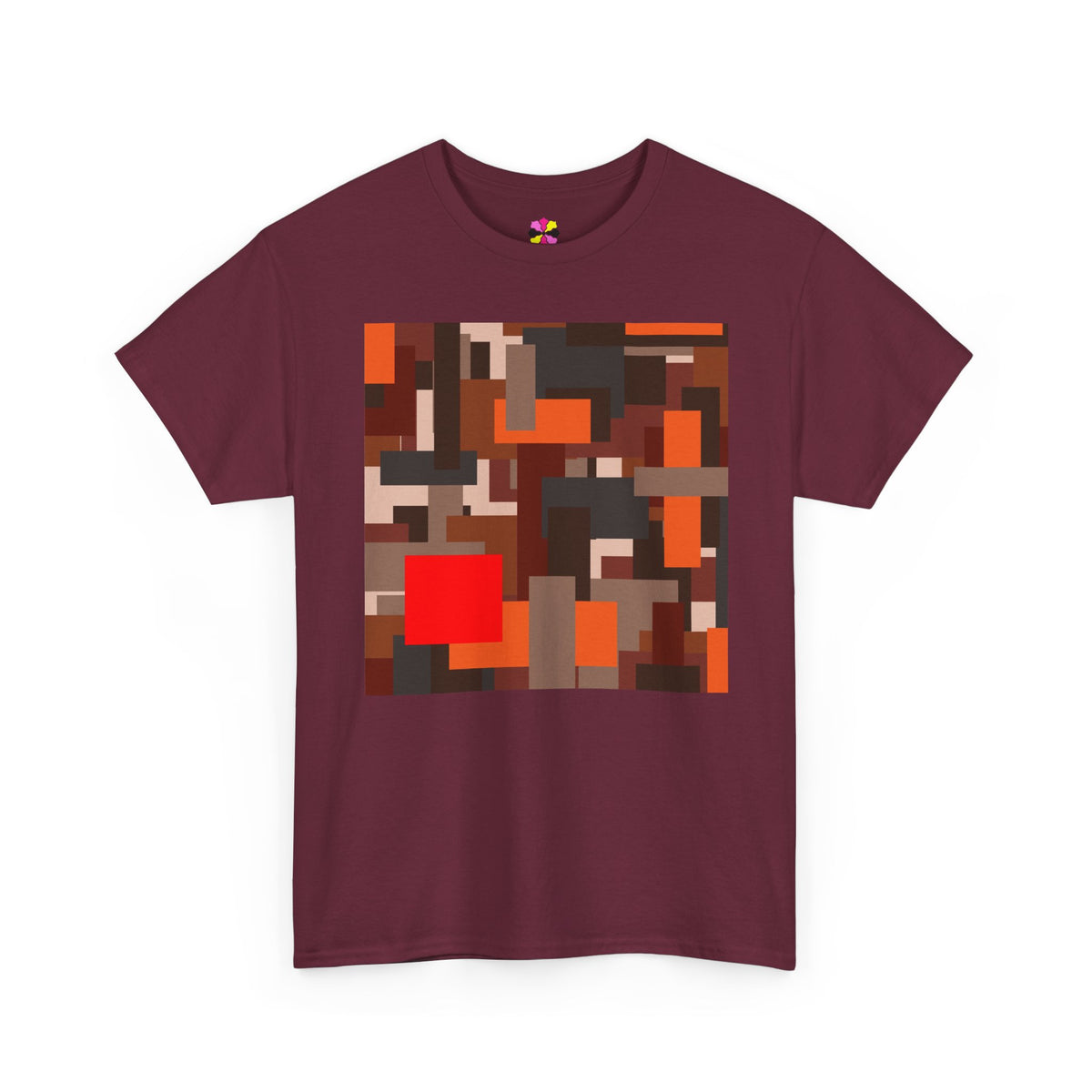 Scarlet Structure — Unisex Heavy Cotton T-Shirt