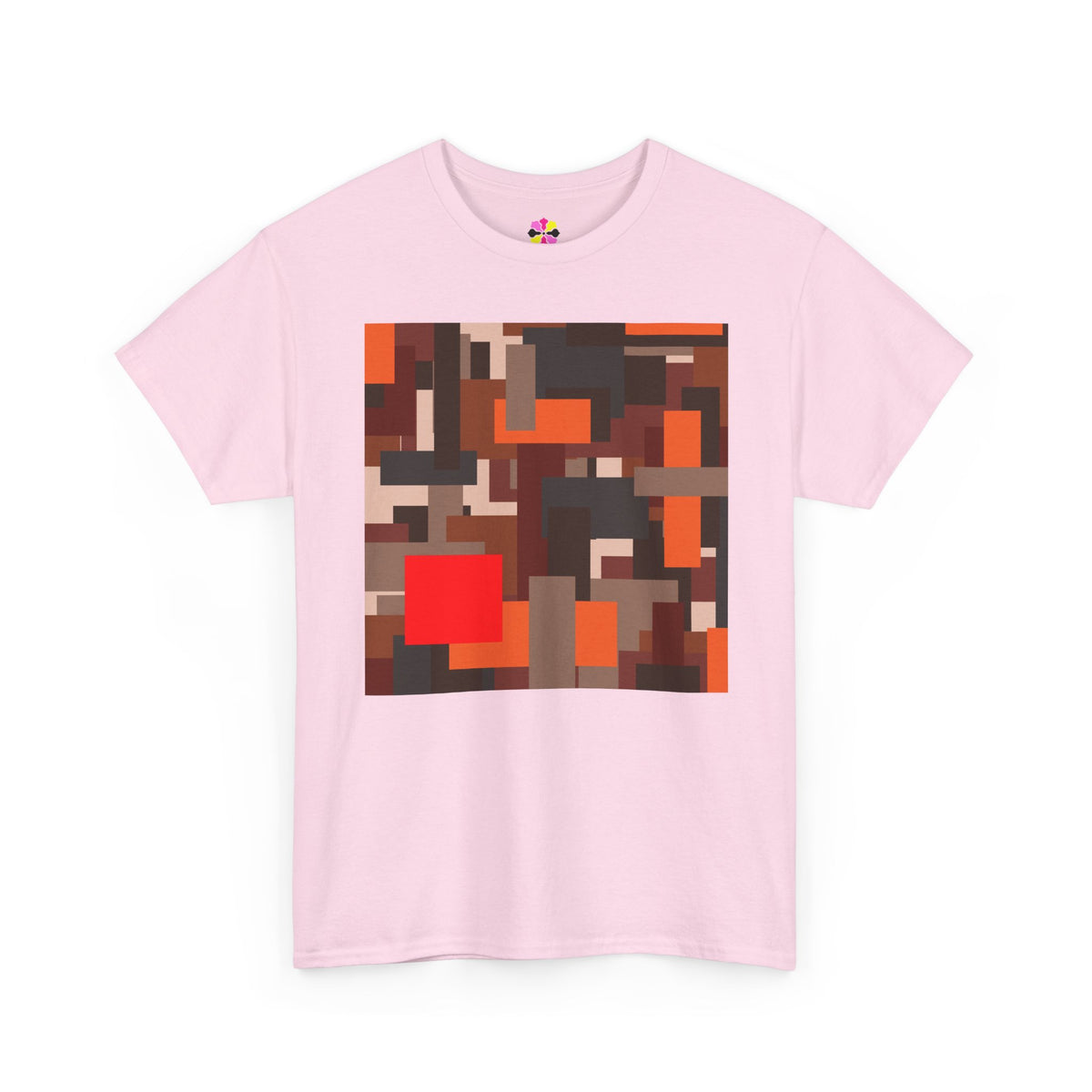 Scarlet Structure — Unisex Heavy Cotton T-Shirt