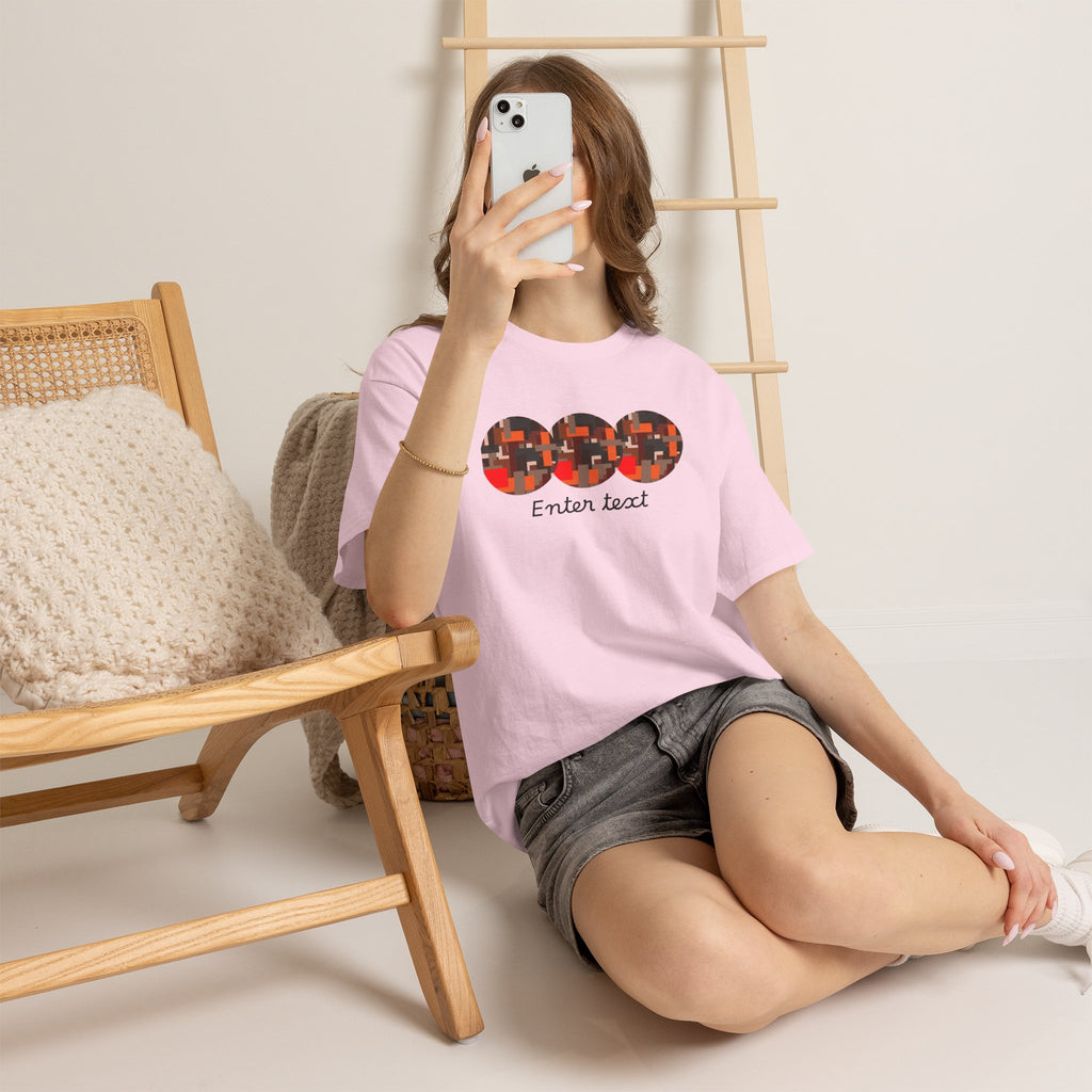 Circle Story — Geometric Graphic T-Shirt