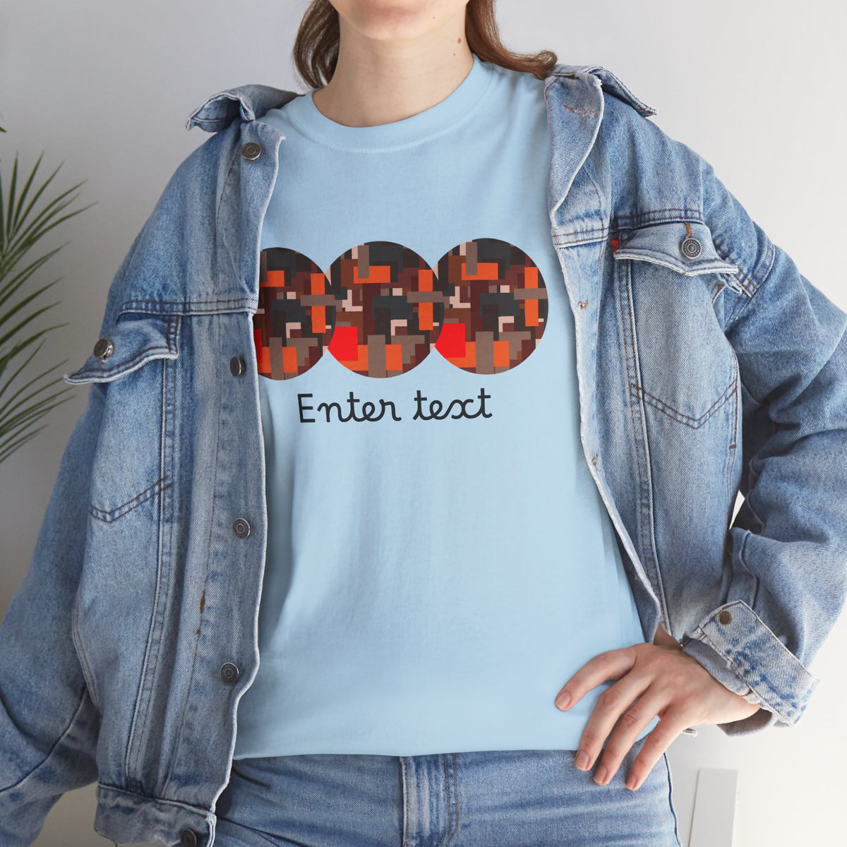 Circle Story — Geometric Graphic T-Shirt