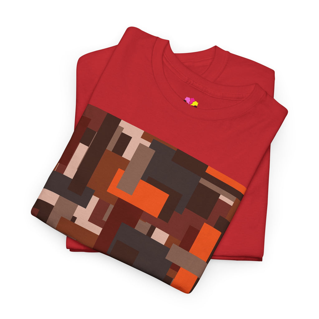 Scarlet Structure — Unisex Heavy Cotton T-Shirt