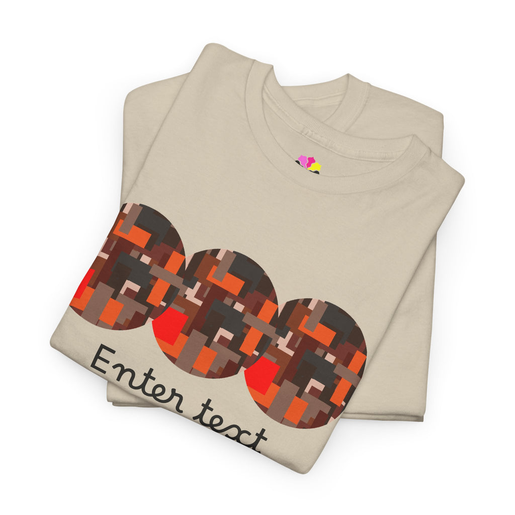 Circle Story — Geometric Graphic T-Shirt